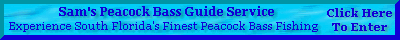 Sam's Peacock Bass Guide Service